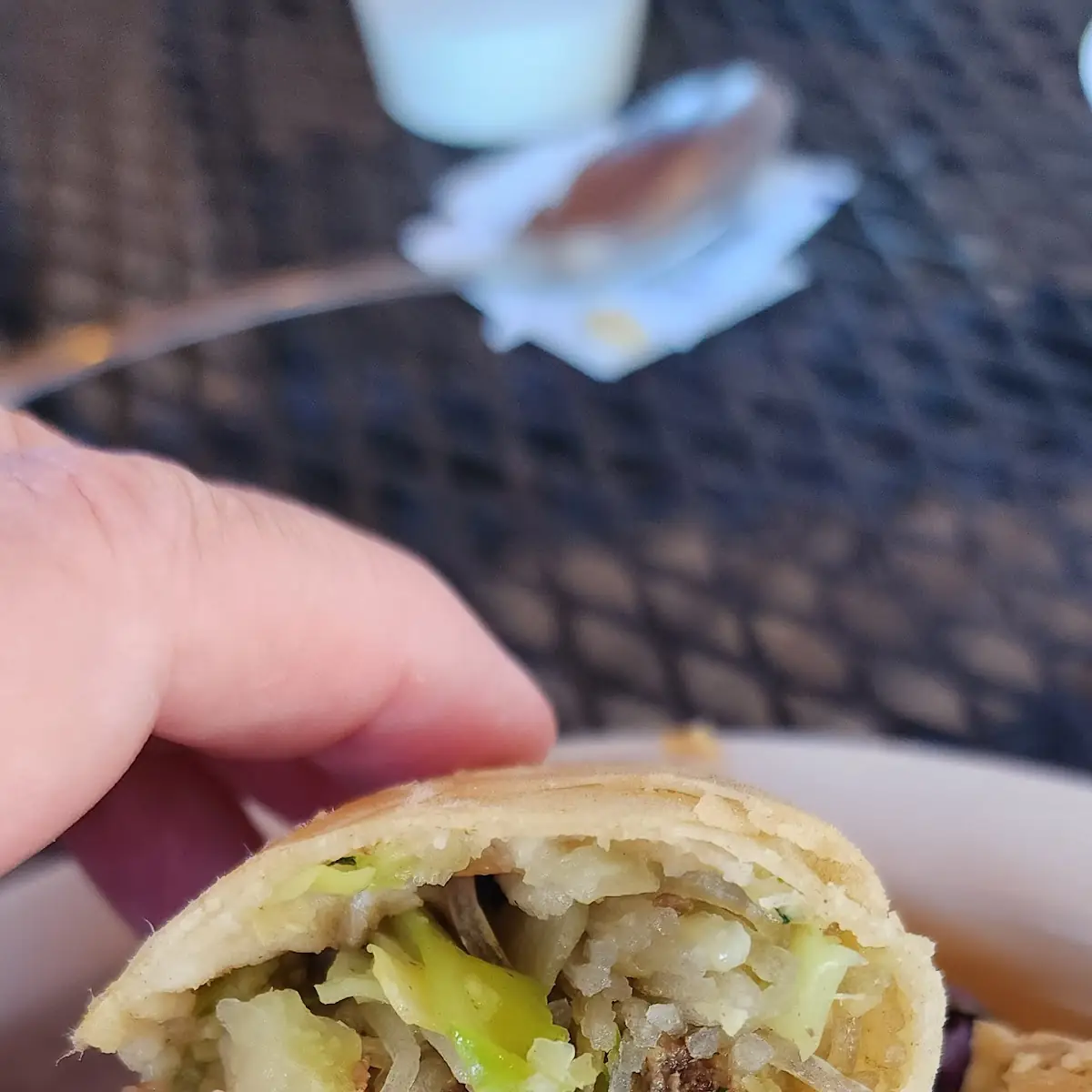 Bison Egg Rolls