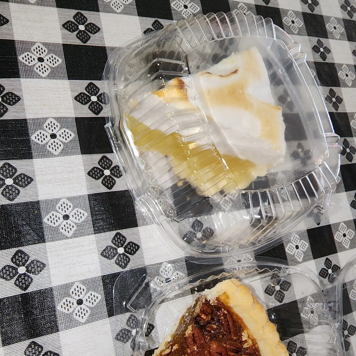 Lemon Meringue and Pecan Pie
