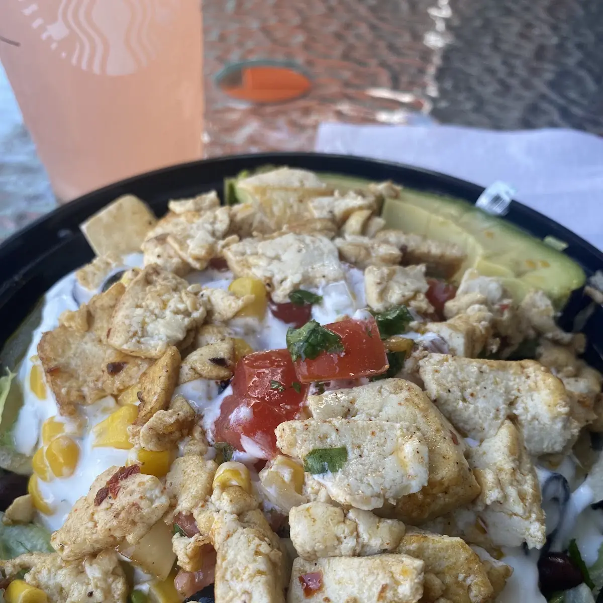 Salad Bowl with Tofu