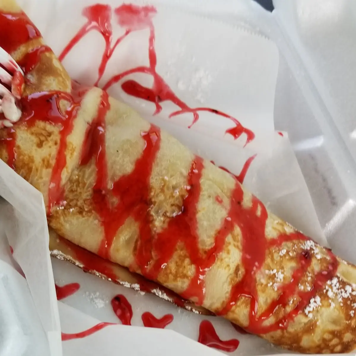 Strawberry Bananas Crepes