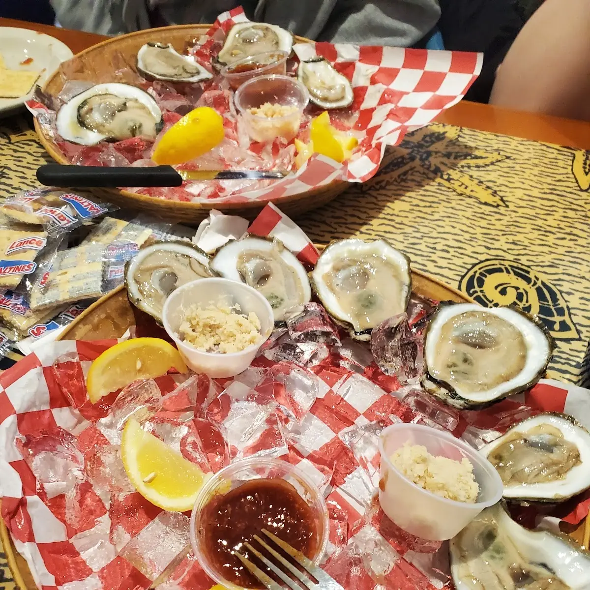 Fresh Oysters on the Half Shell