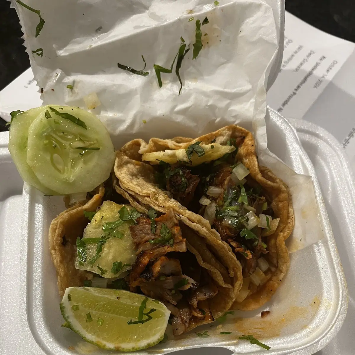 Al Pastor Tacos with Pineapple