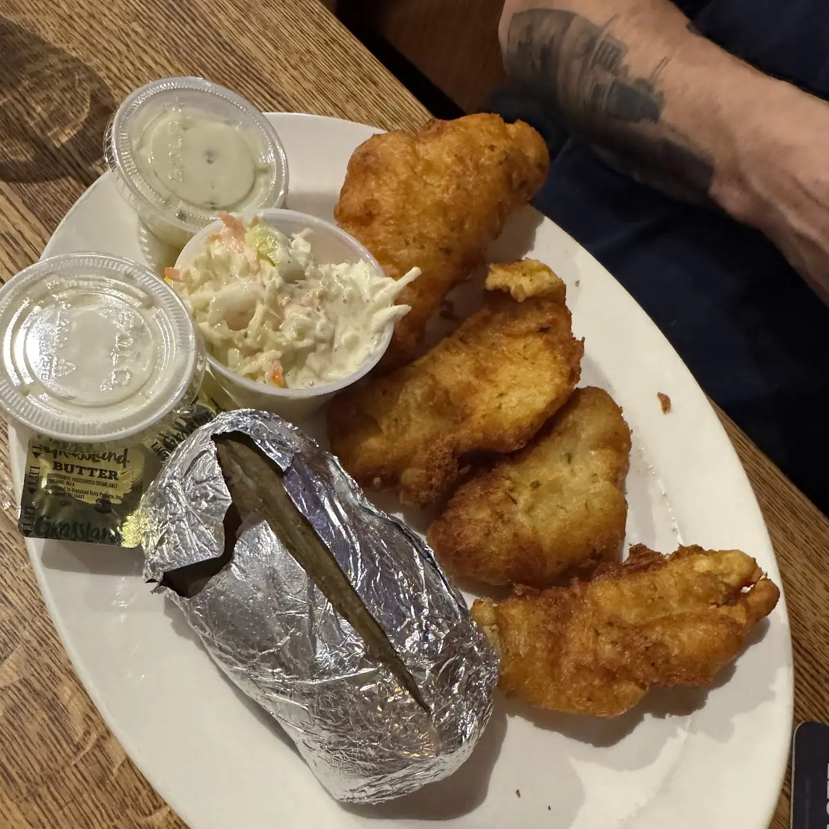All You Can Eat Beer Battered Fish