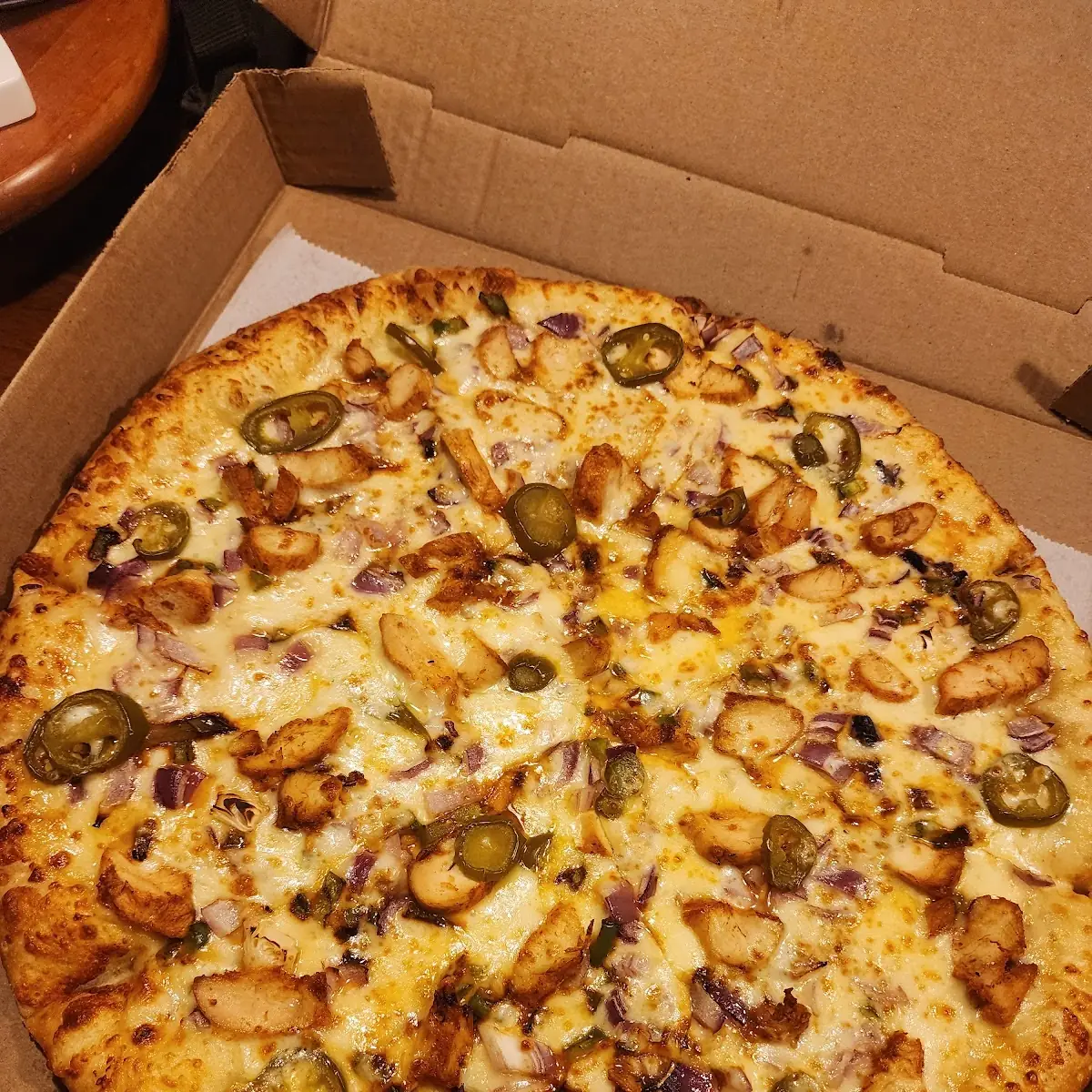Peri Peri Chicken Pizza