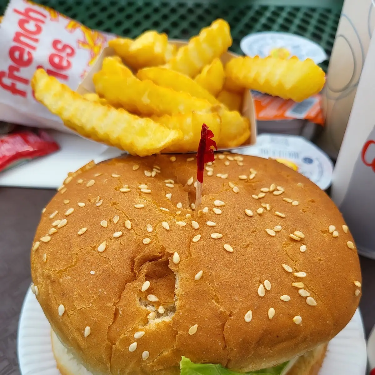 Ranch Burger Combo