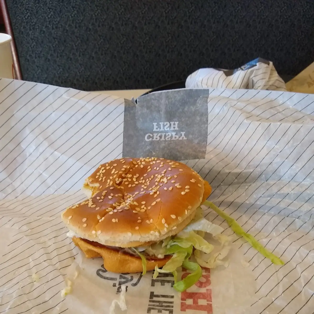 Regular Fish Sandwich