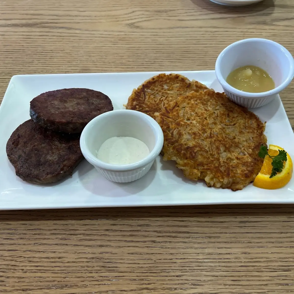 Potato Pancake Combo