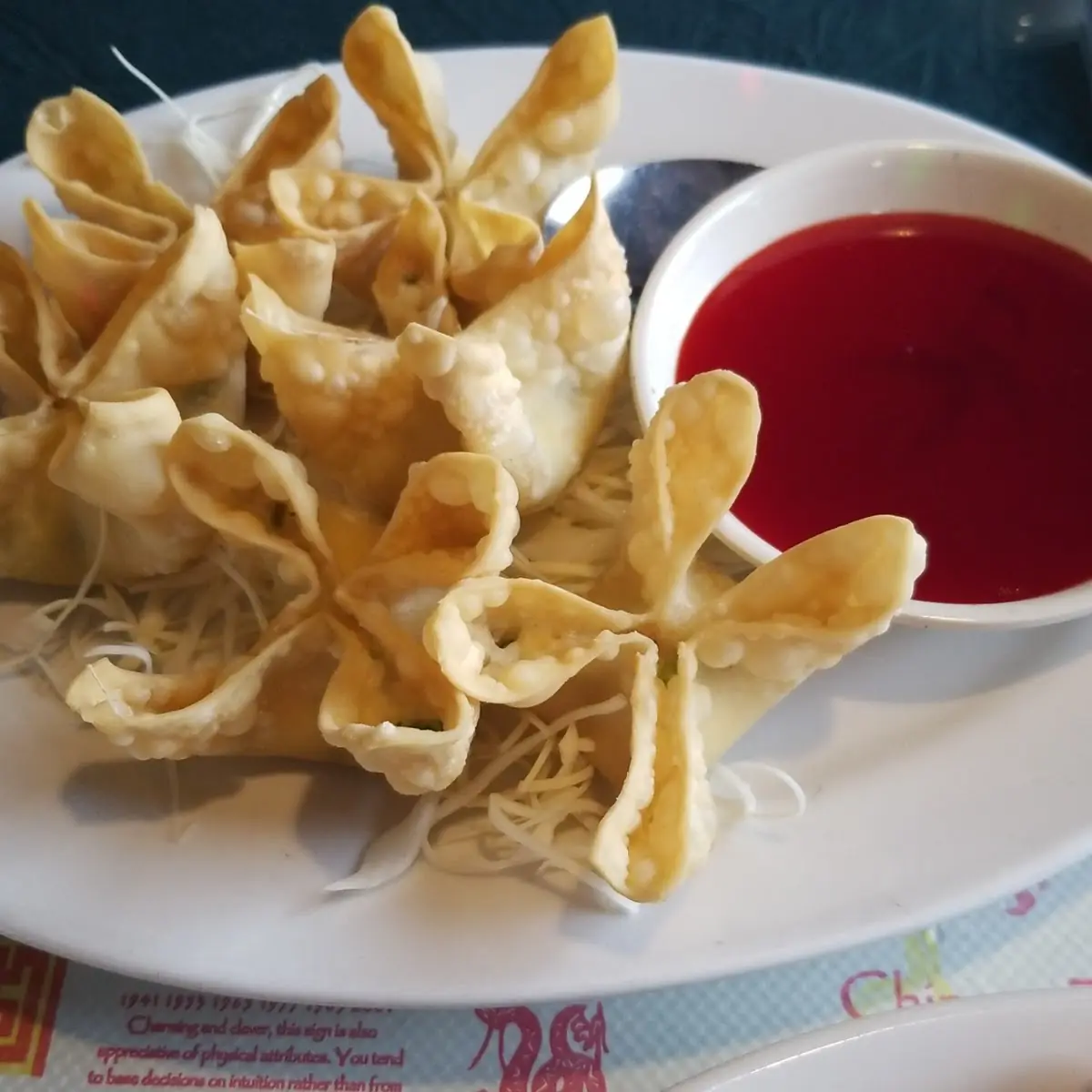 Crab Meat with Cream Cheese Wonton