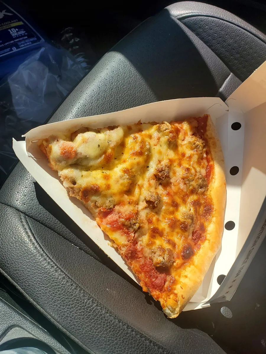 Sausage Pizza Slice