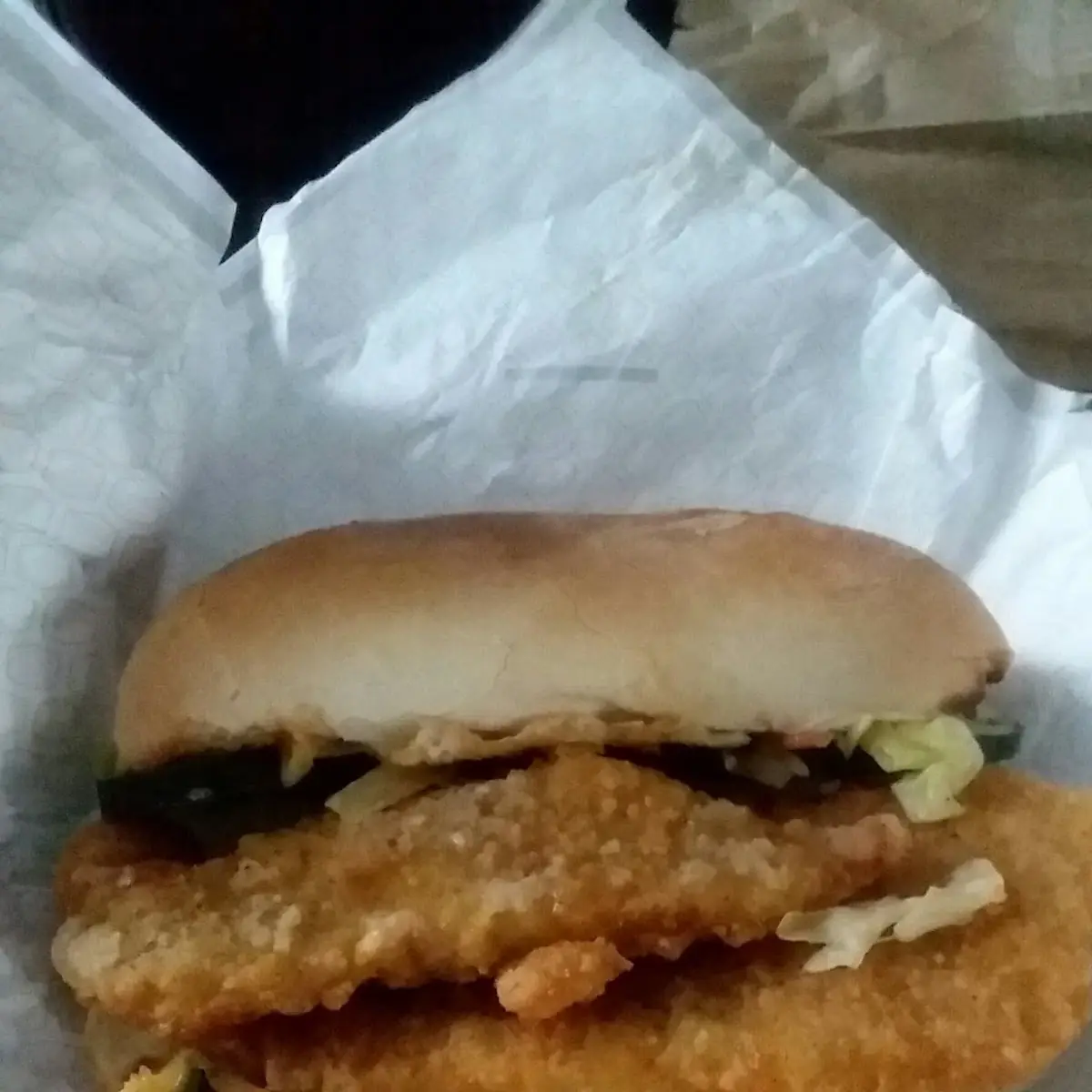 Asian Fried Chicken Sandwich