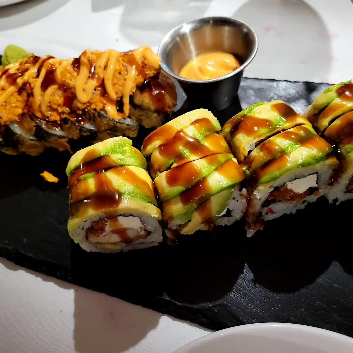 Prescott Roll and Spicy Tuna Roll