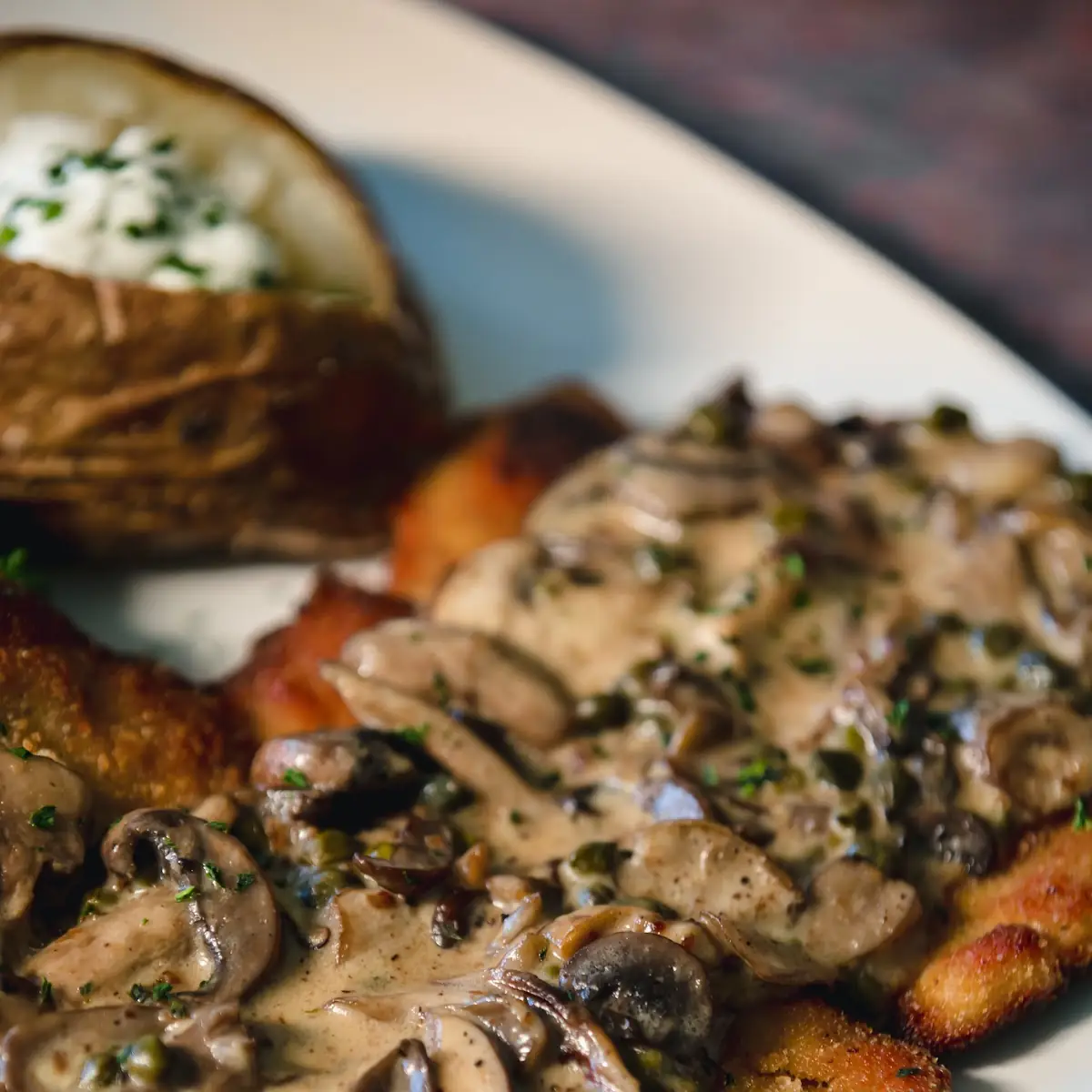 Jaeger Schnitzel