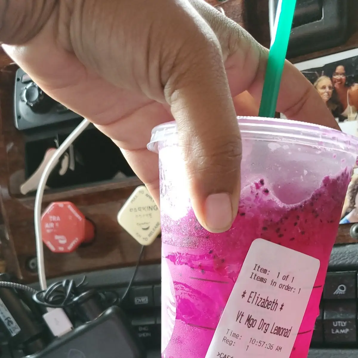 Mango Dragon Fruit Lemonade