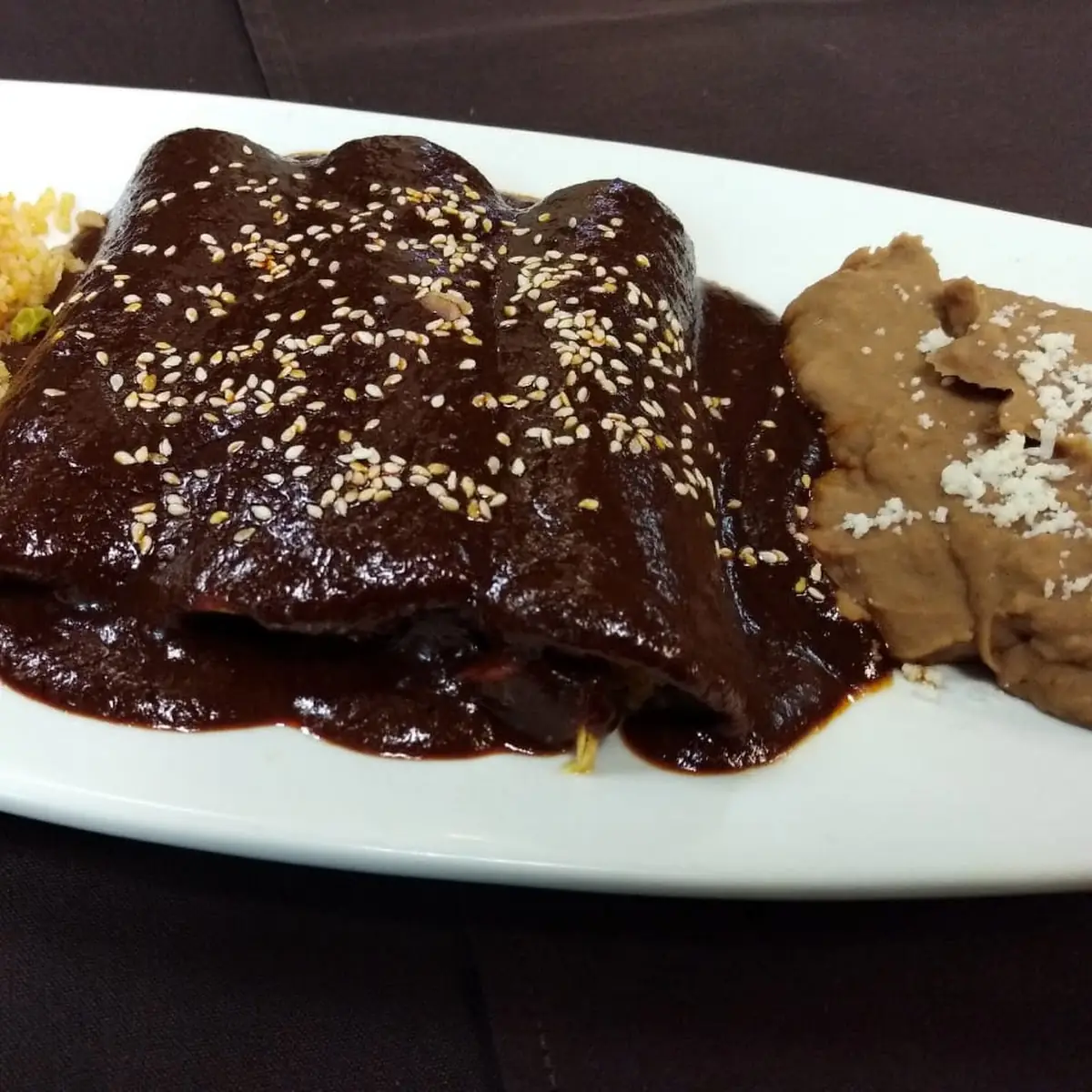 'Mole' Enchiladas