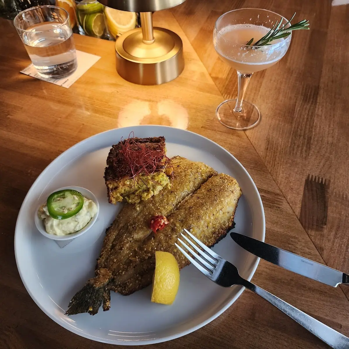 Pan Fried Trout