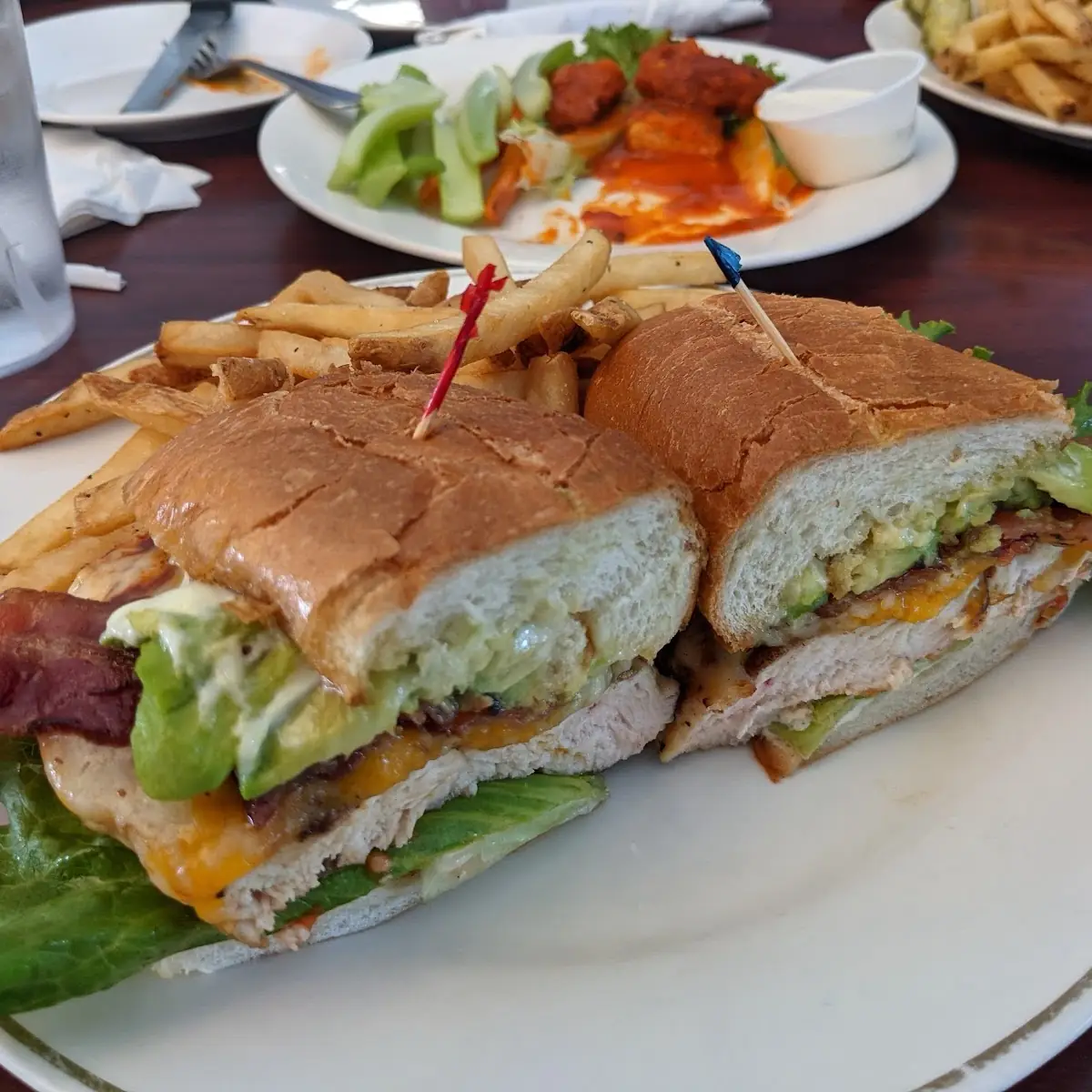 Chicken Bacon Avocado Sandwich