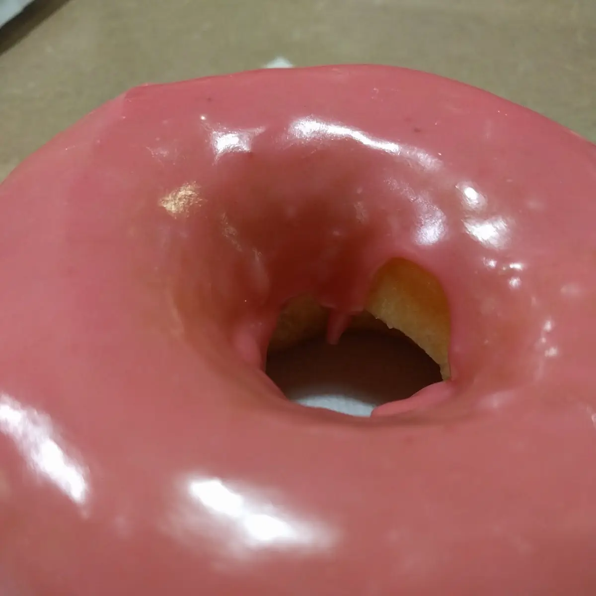 Strawberry Frosted Donut