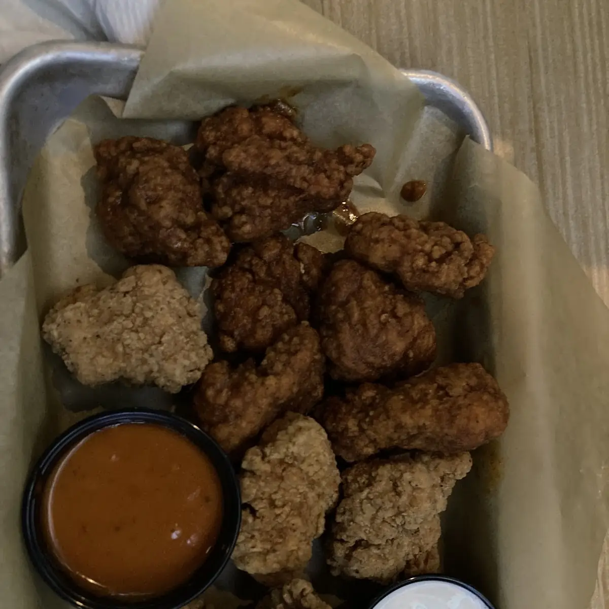 Boneless Wings with Buffalo Sauce