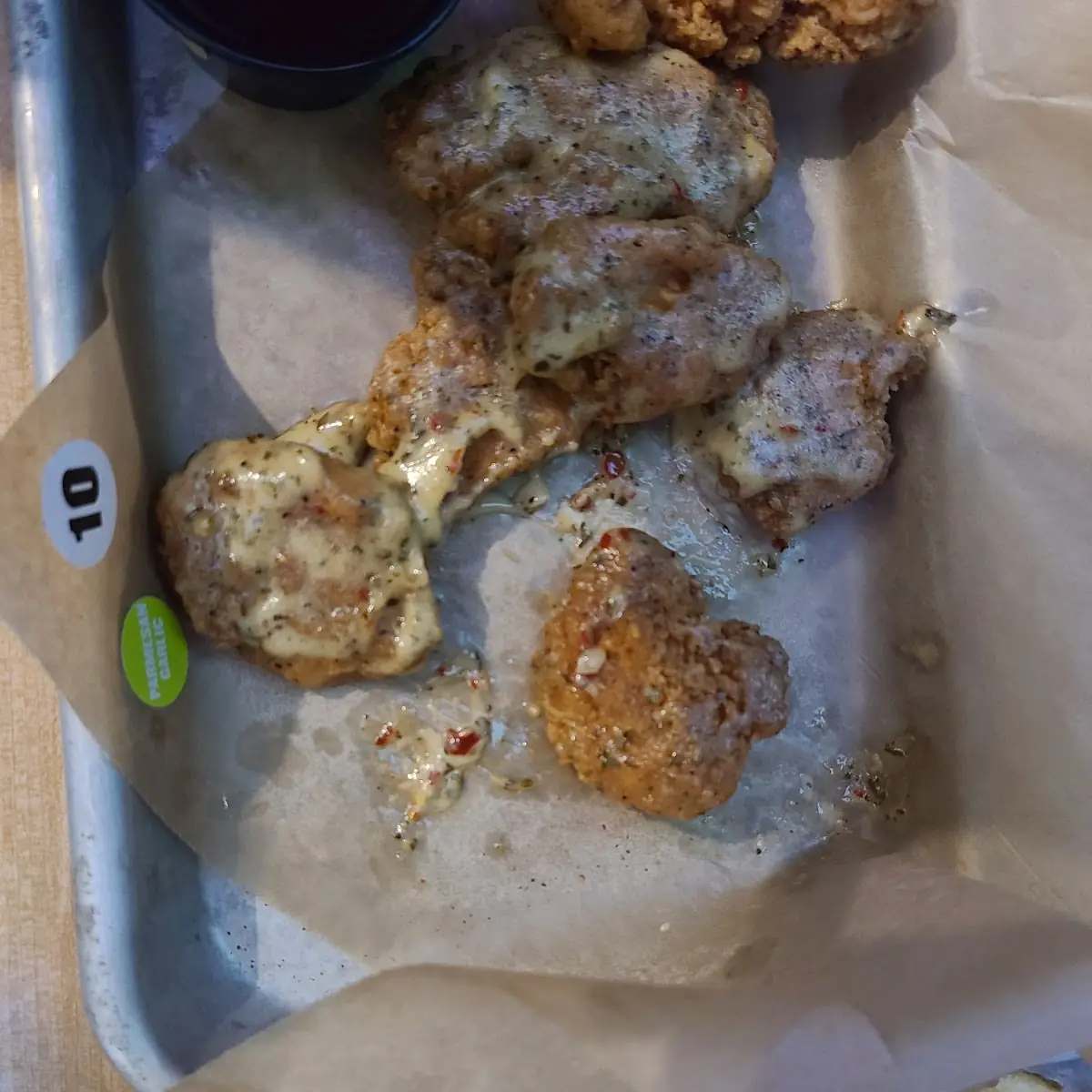 Garlic Parmesan Wings