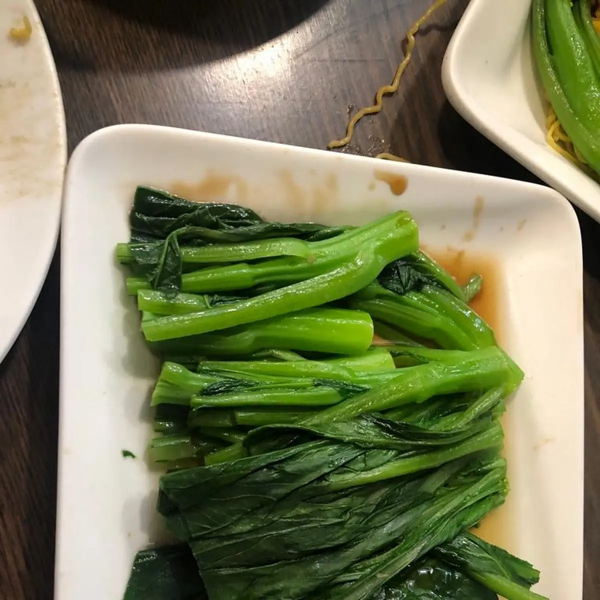 Snow Pea Leaves w Garlic