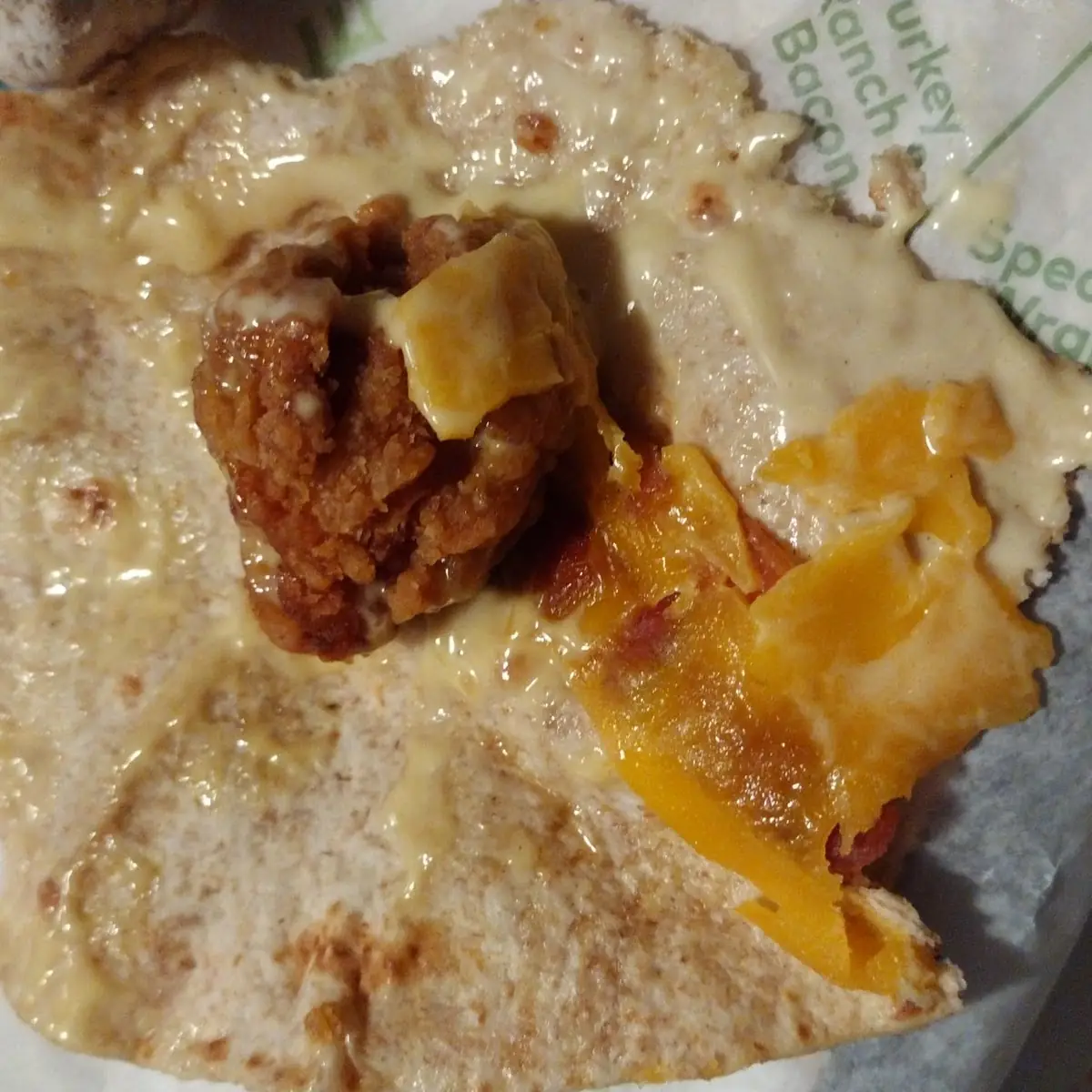 Crispy Chicken Wrap