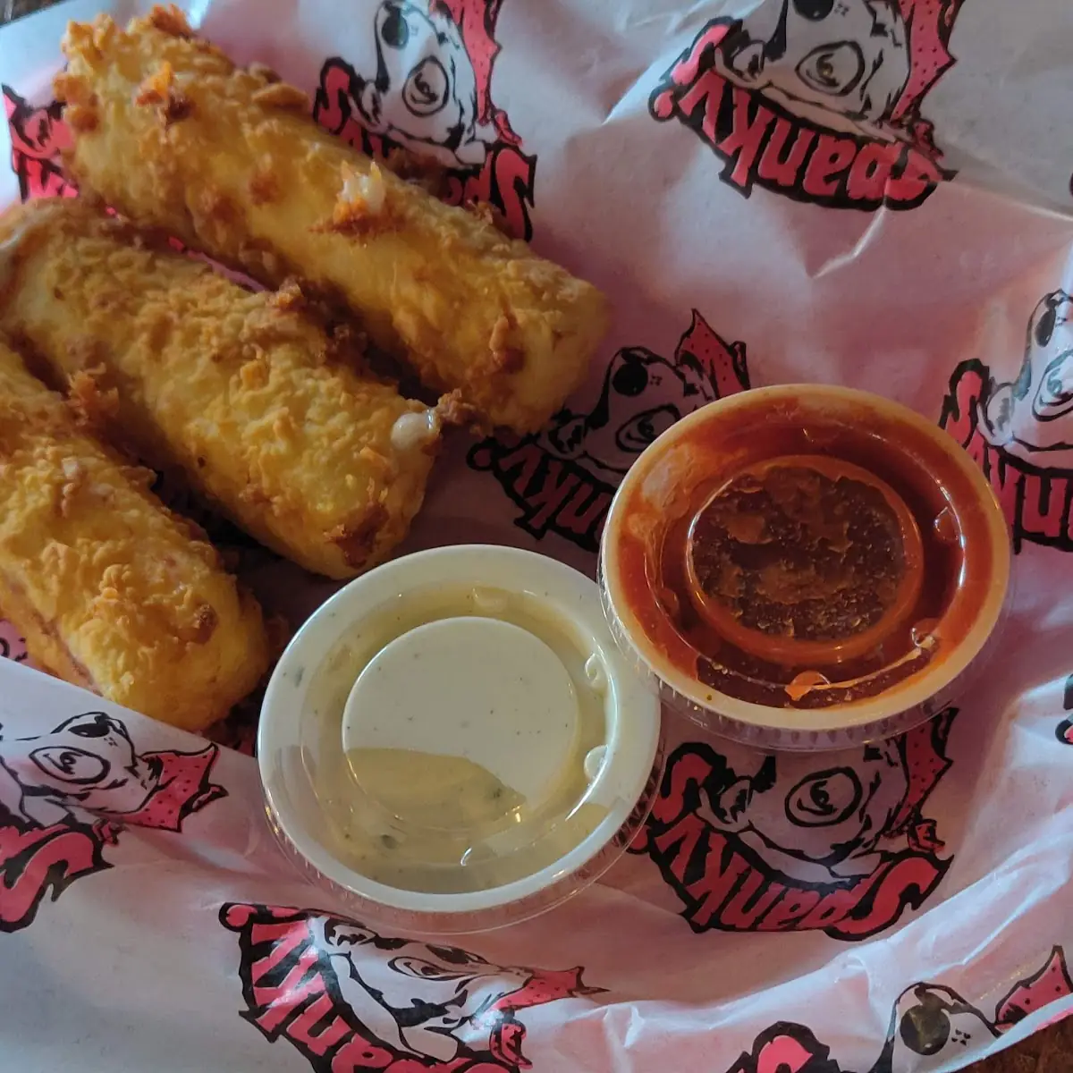 Spanky's World Famous Fried Cheese Sticks
