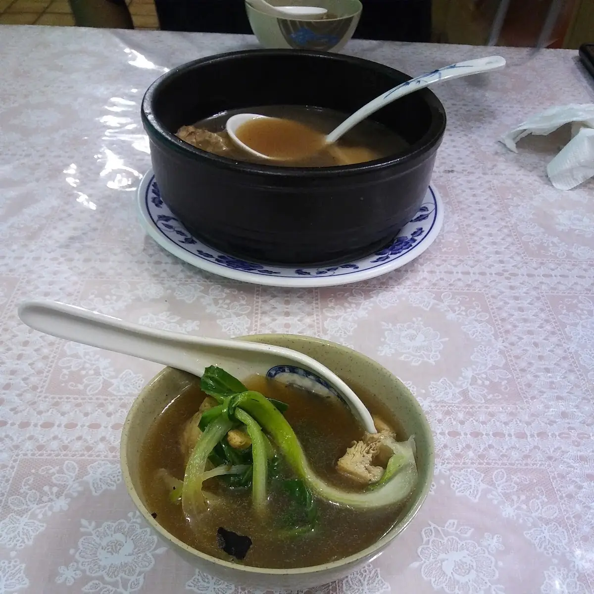 Sesame Soy Chicken Soup
