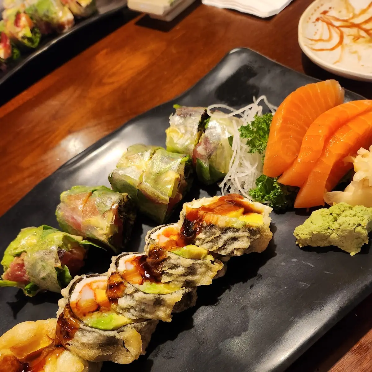 8. Crispy Salmon Roll
