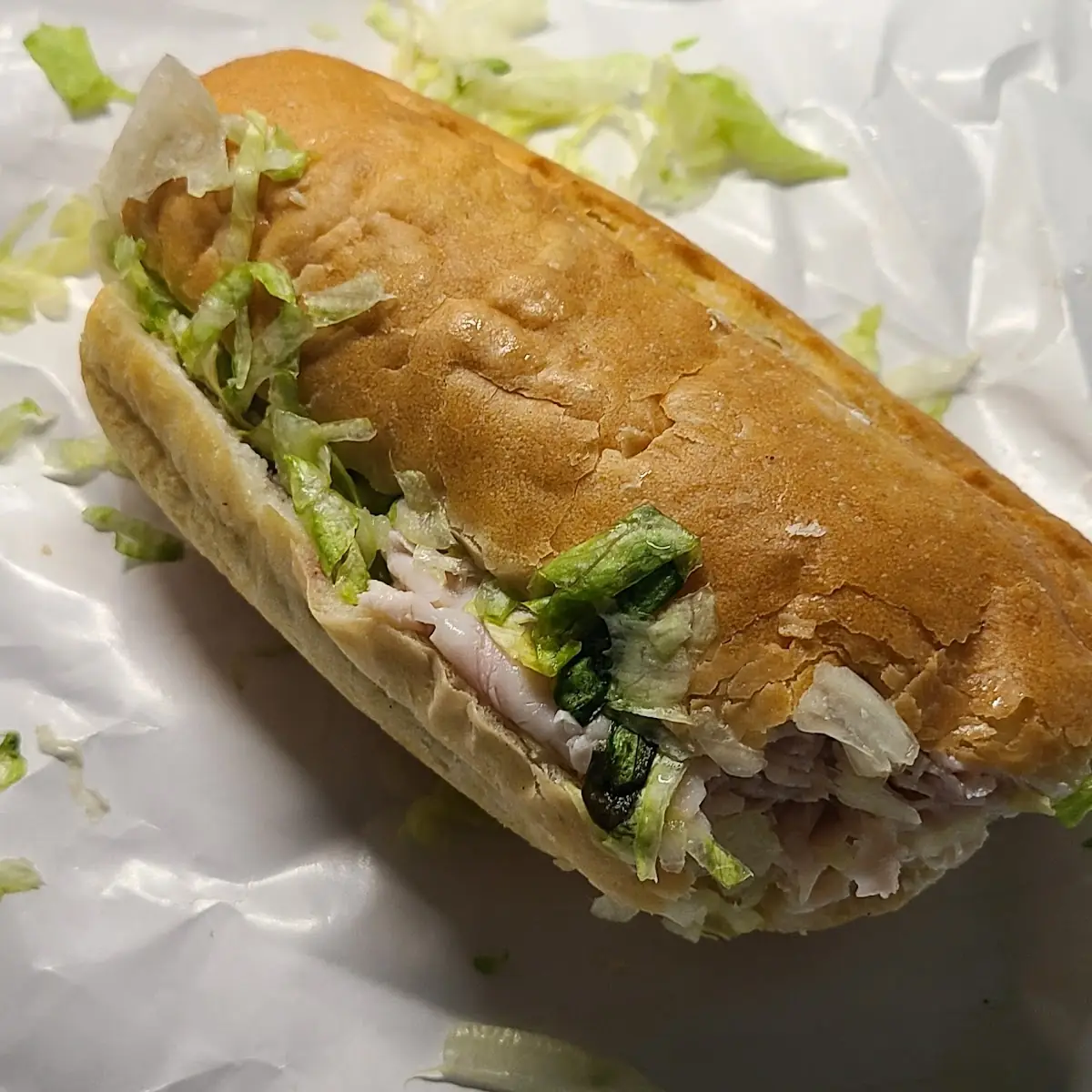 Turkey Cream Cheese and Cranberry Sub