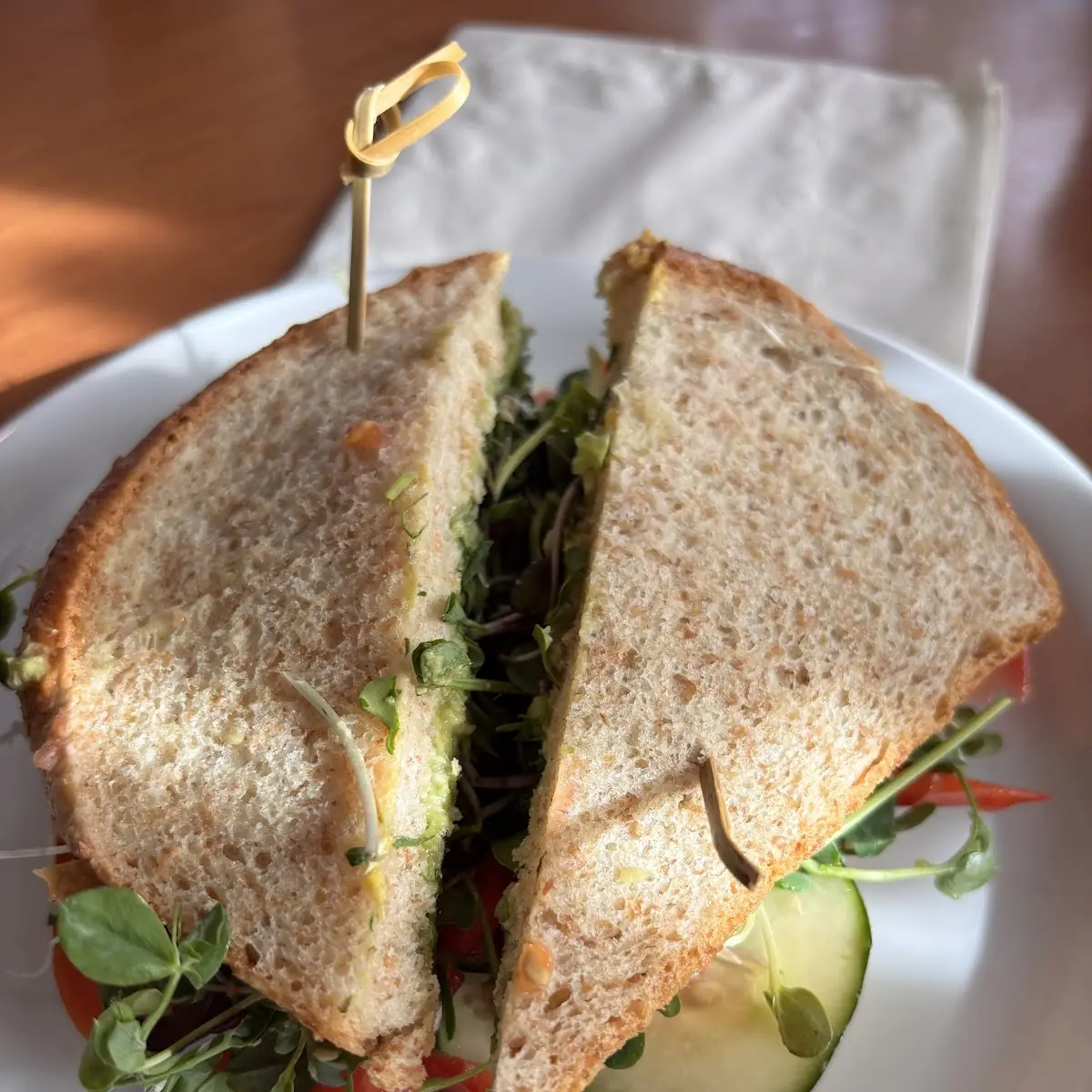 Veggie Club Sandwich
