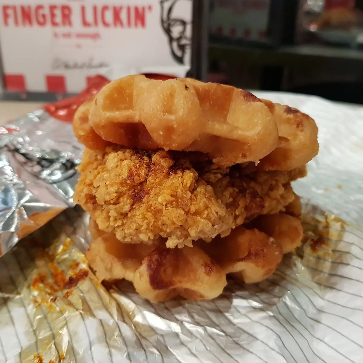 Chicken Waffle Sandwich