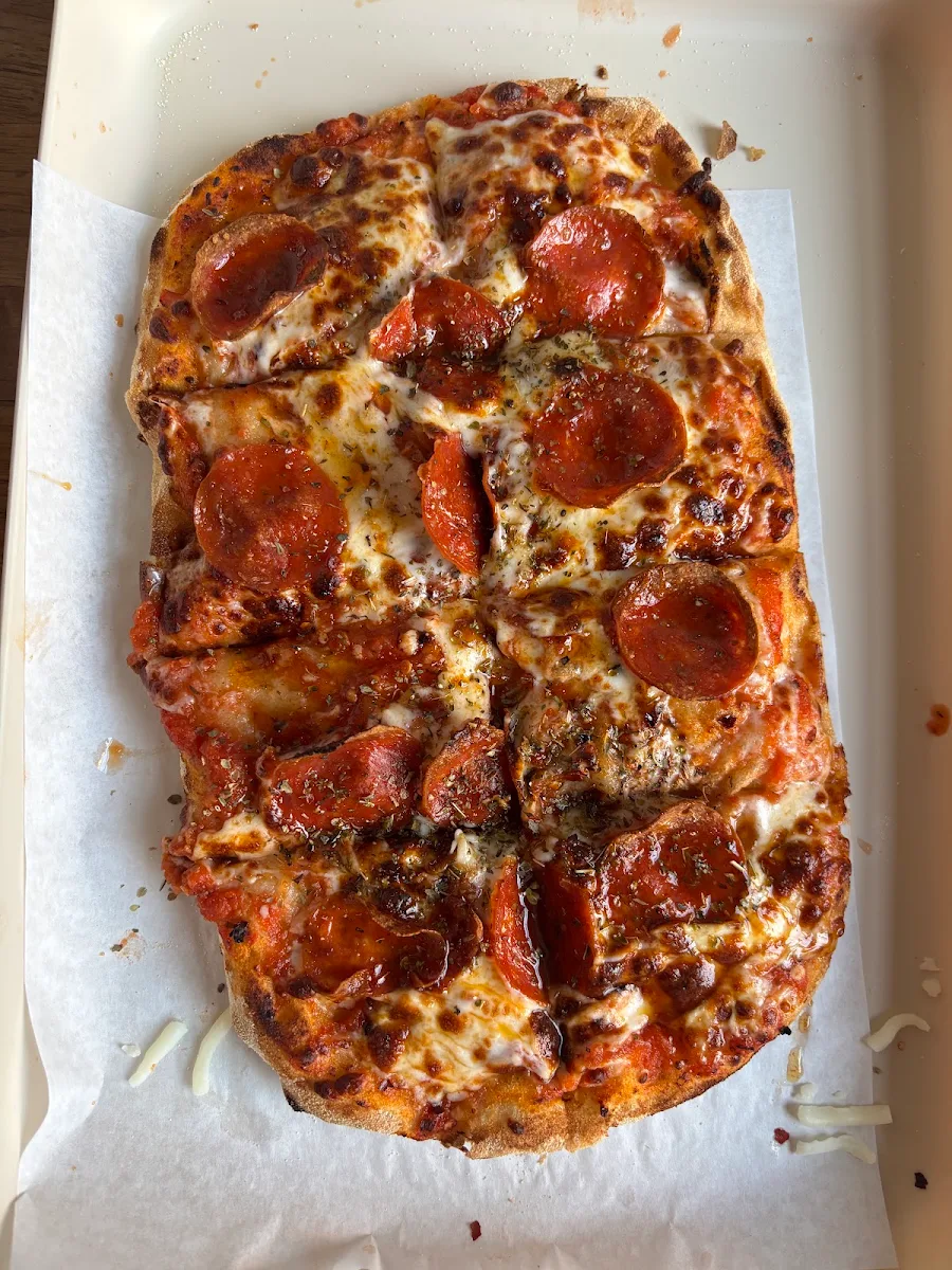 Sweet Heat Pepperoni Pizza