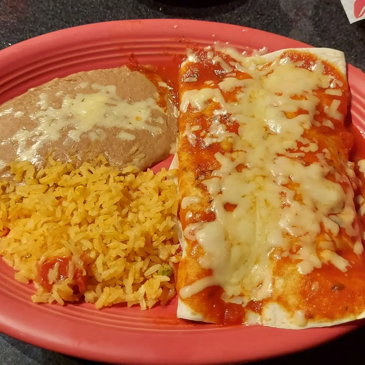 Ala Cart Burrito Rice & Beans