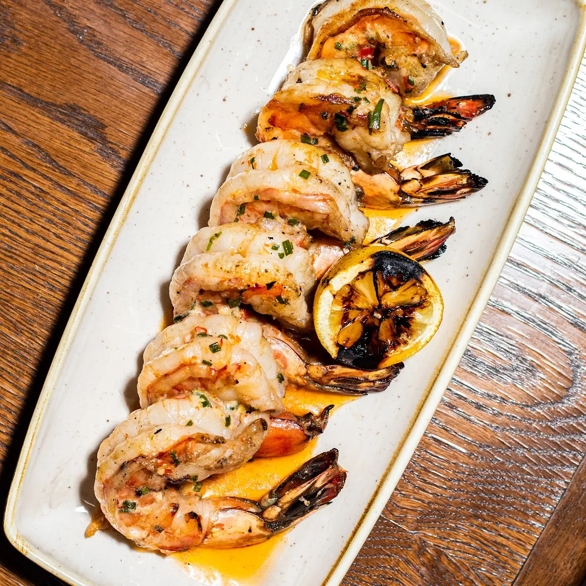 Wood Grilled Shrimp