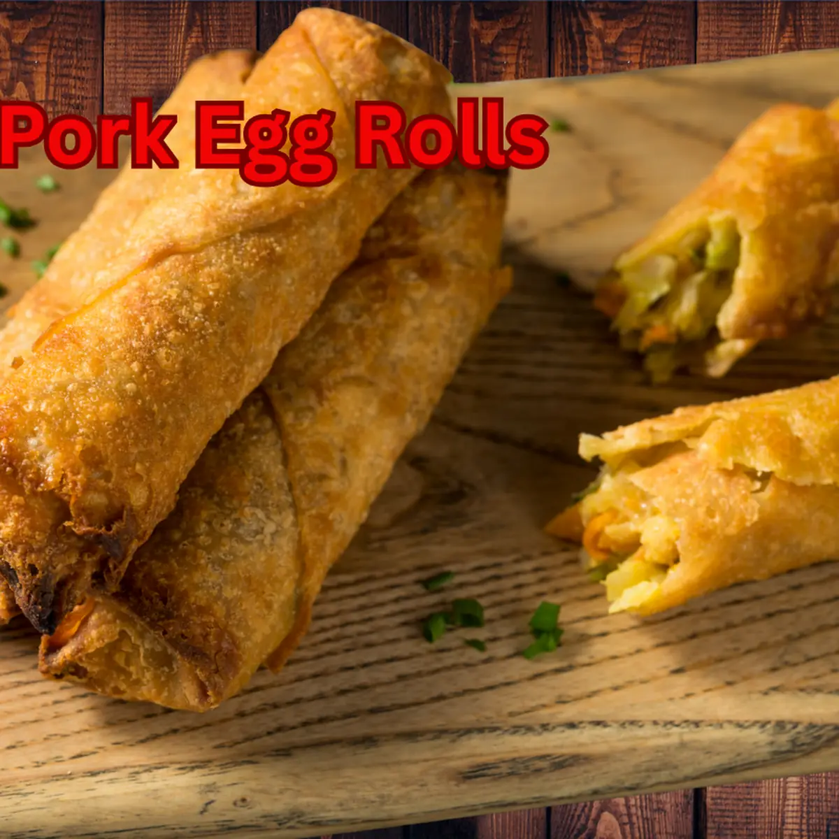 Pork Egg Roll 3 pcs