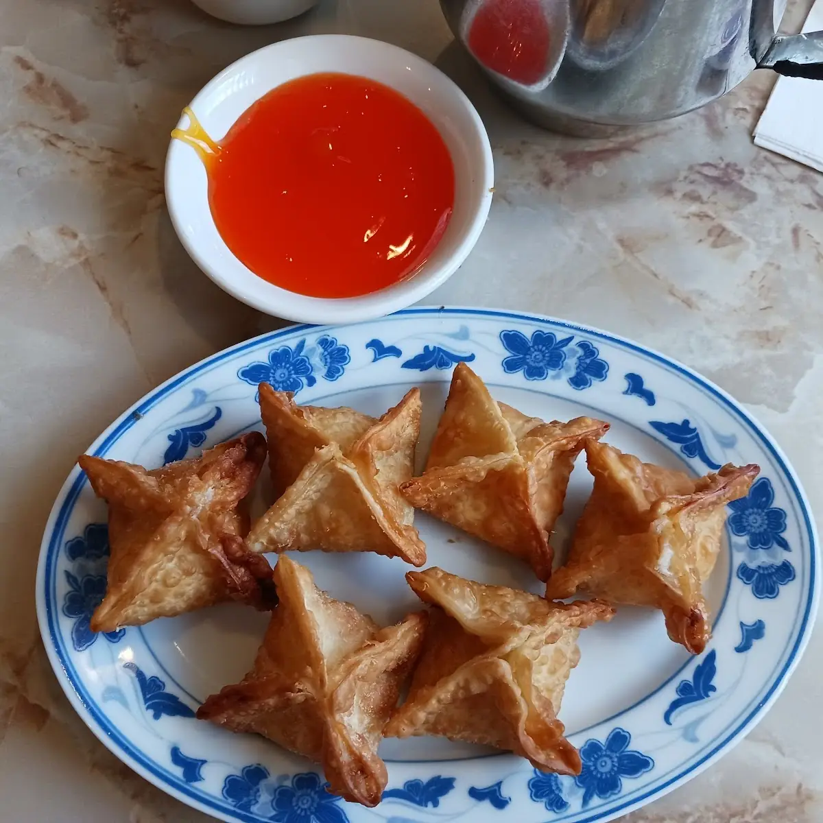 Rangoon Butterflies with Sweet & Sour Sauce