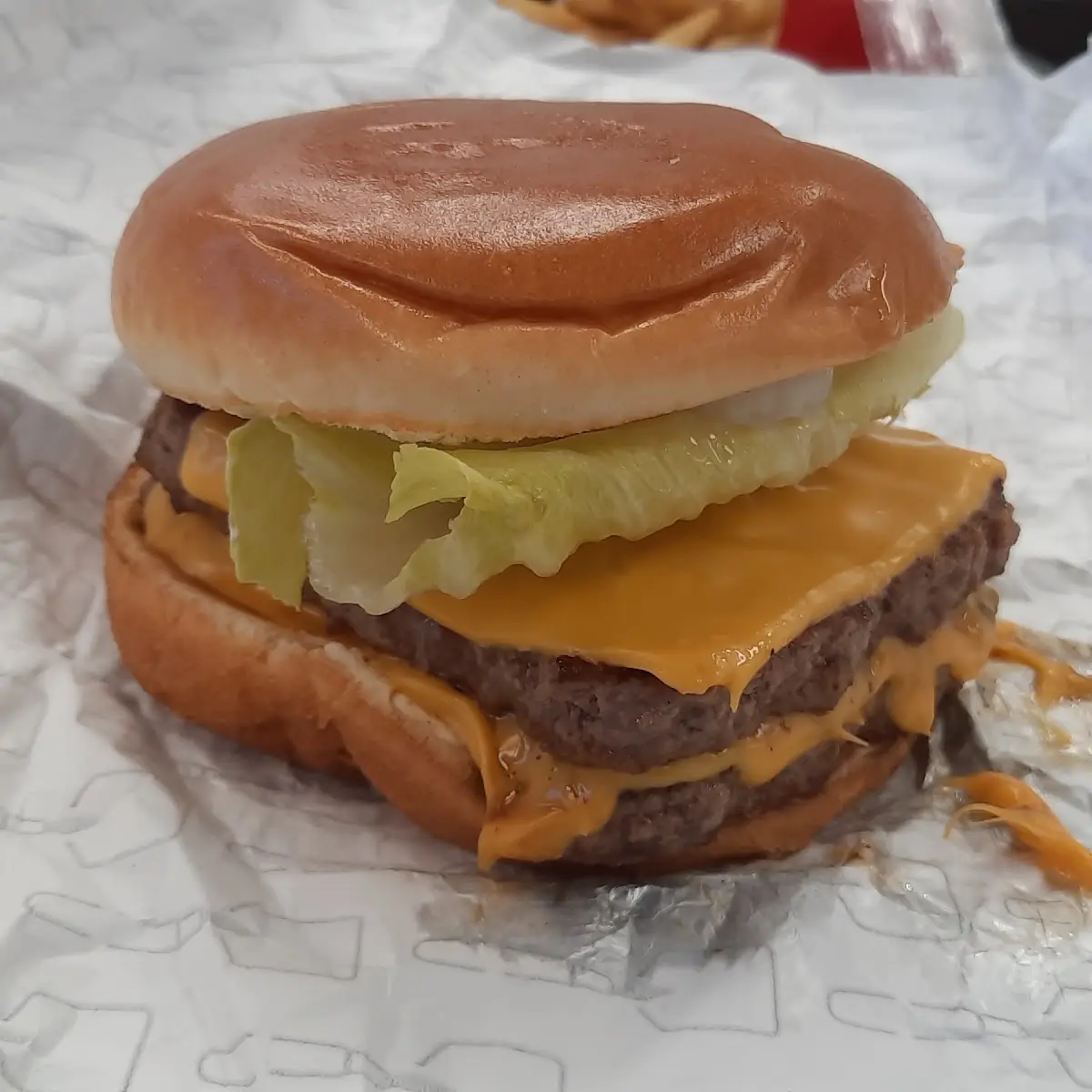 Daves Double Cheeseburger