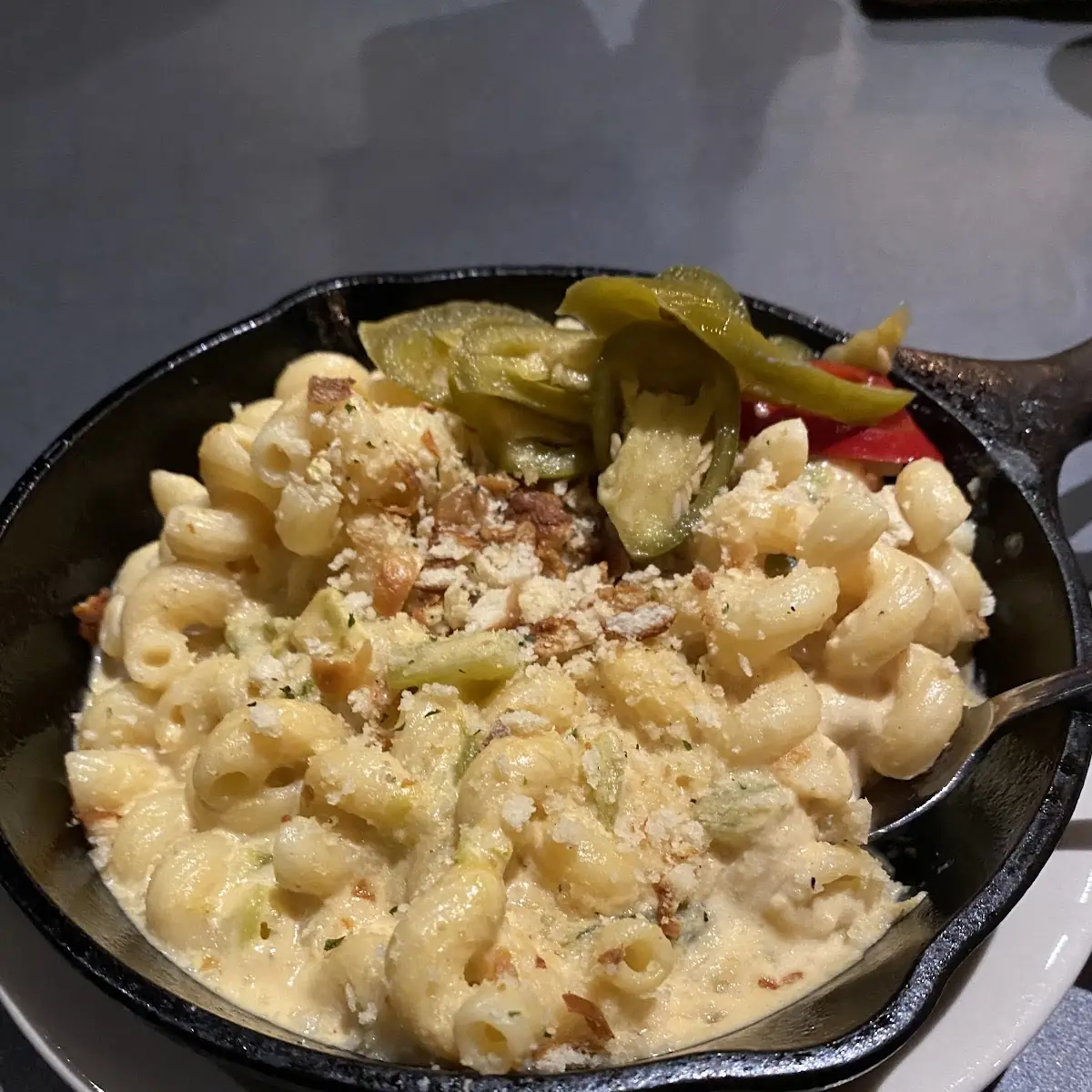 Cast Iron Macaroni and Cheese