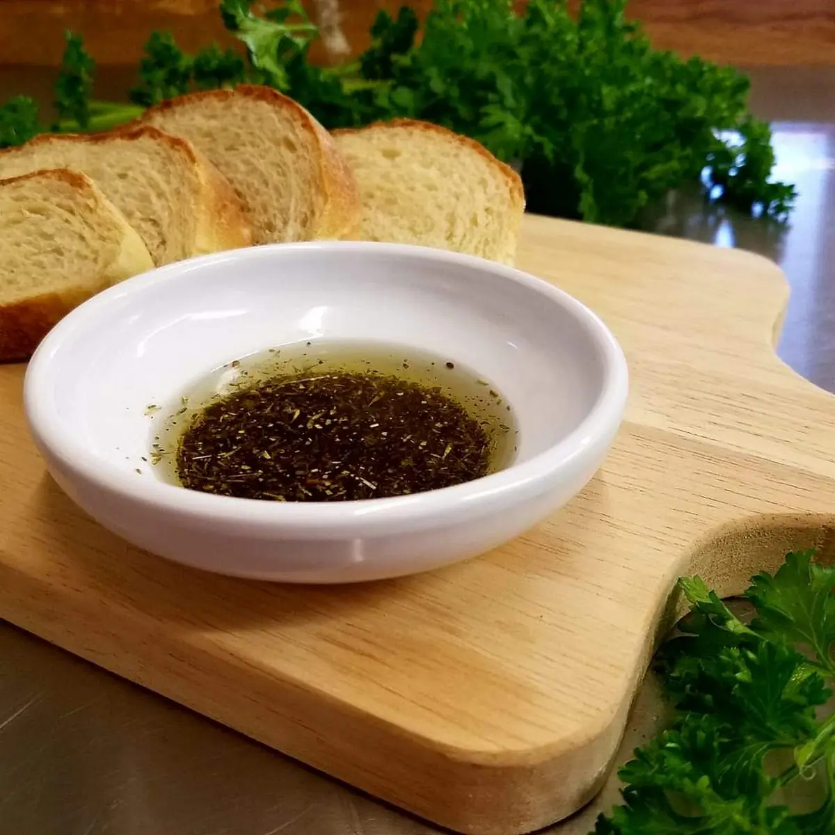 Bread and Dipping Sauce