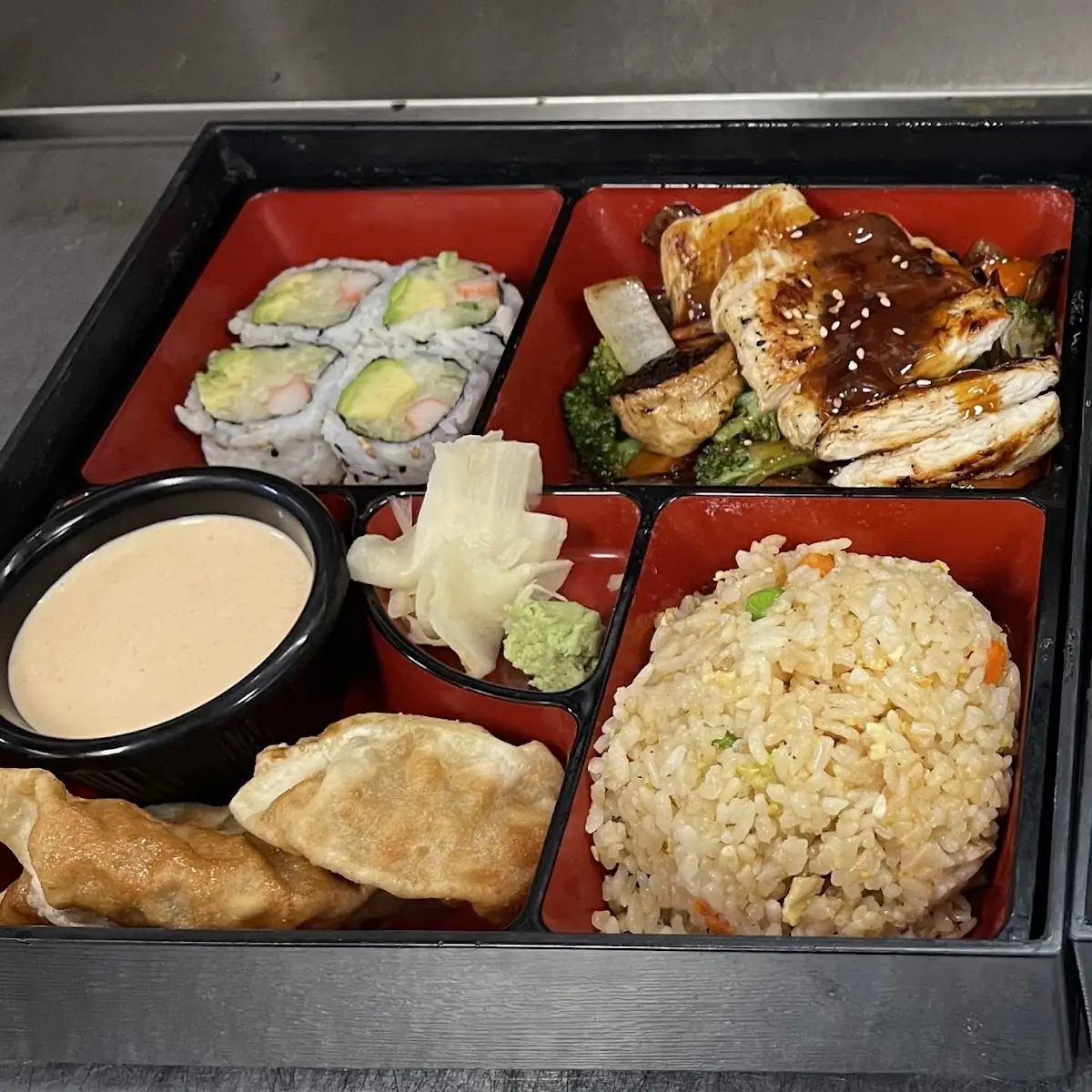 Shrimp Teriyaki Bento Box