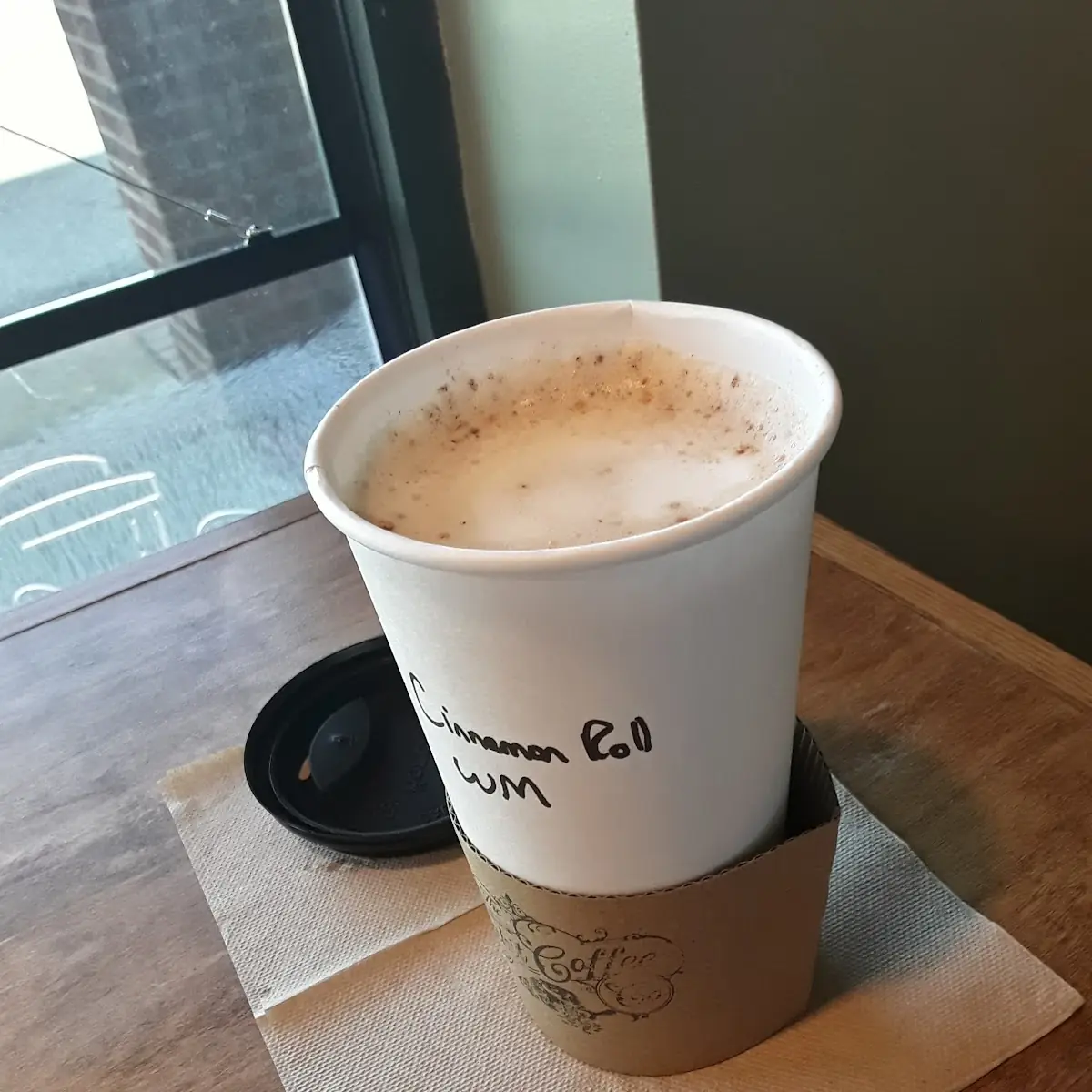 Cinnamon Roll in a Cup