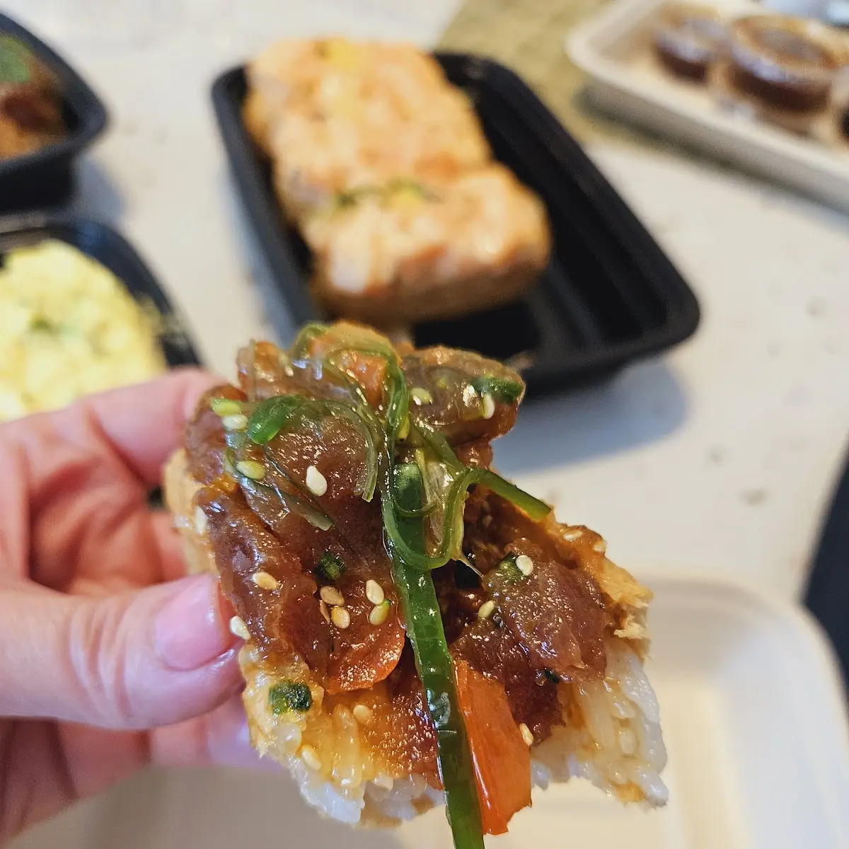 Ahi Tuna Inari