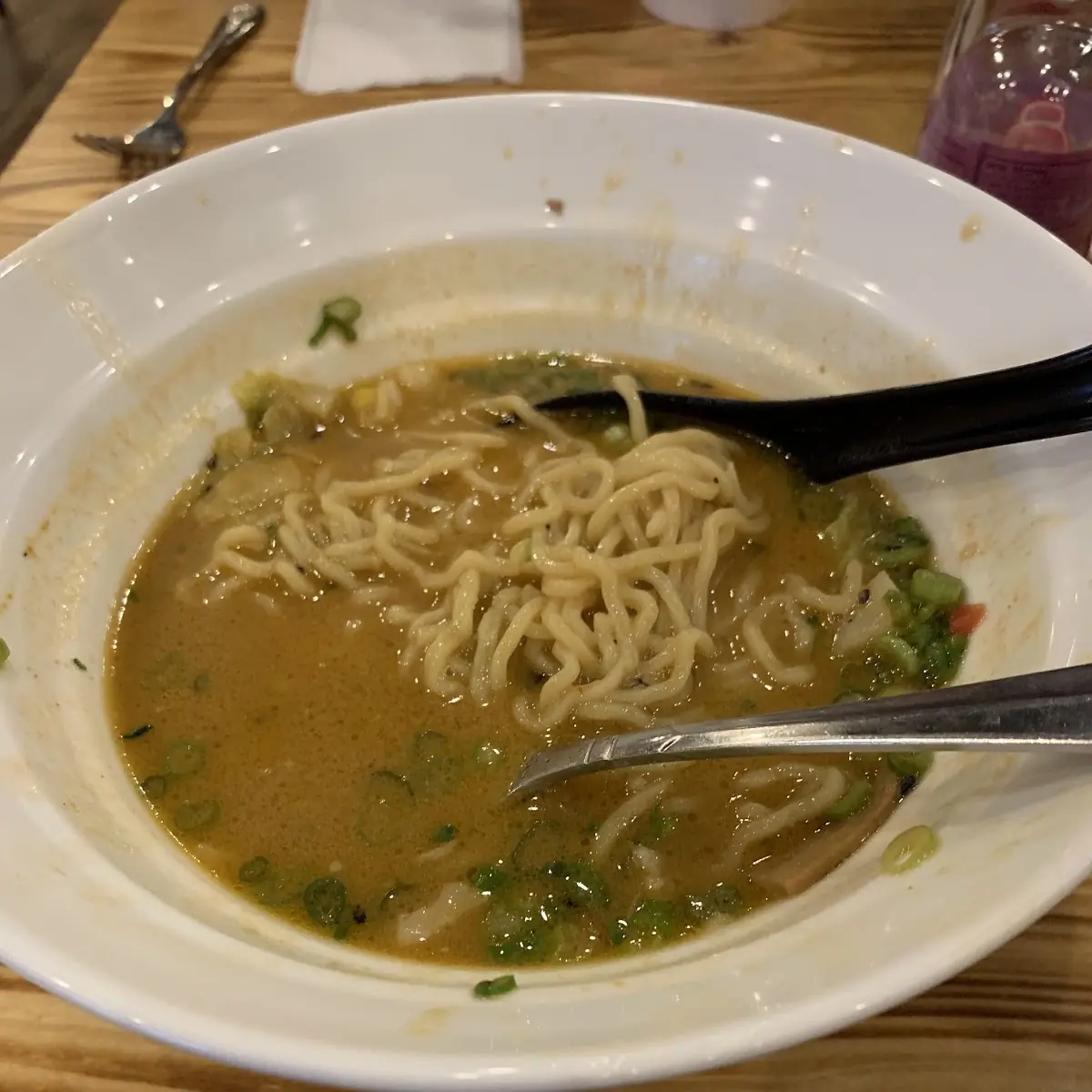 Clear Miso Ramen with Egg and Soy Sauce