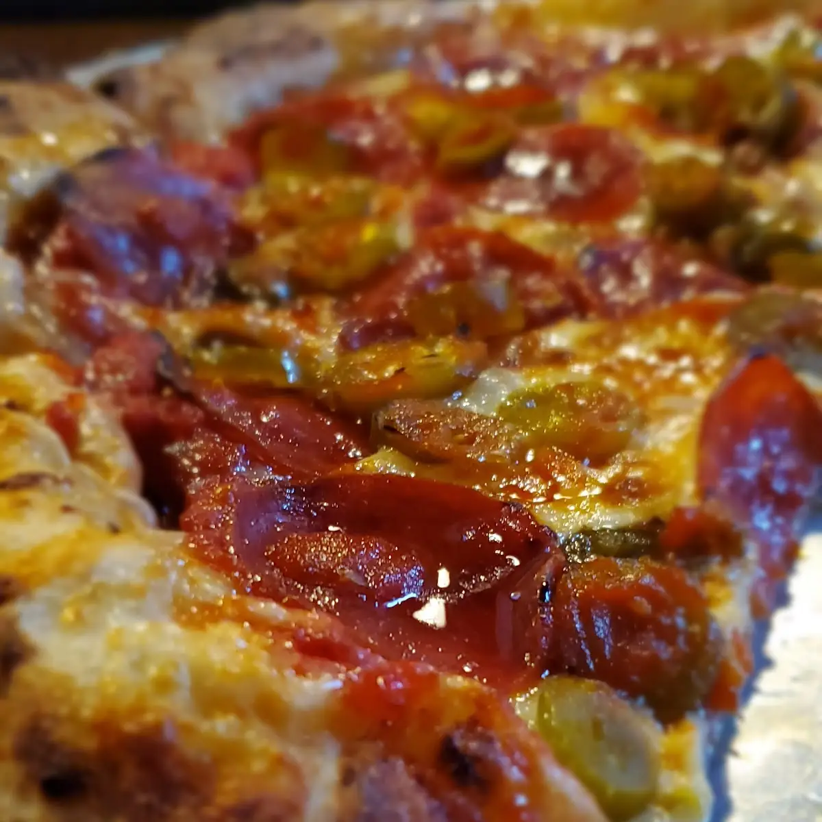 Some Like It Hot Pizza with Jalapenos and Hot Honey