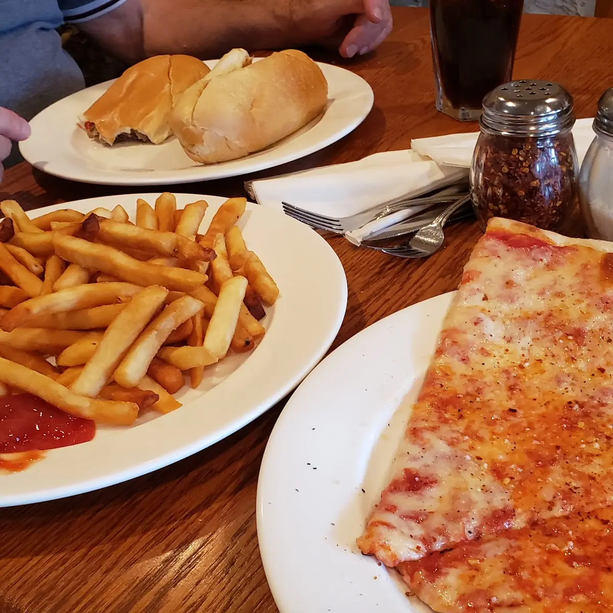 Pizza and Fries