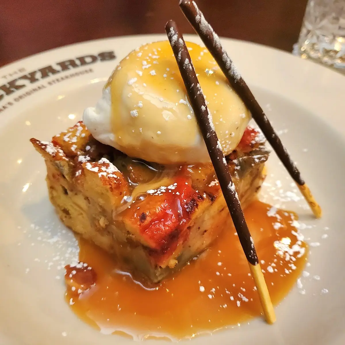 Steakhouse Bread Pudding
