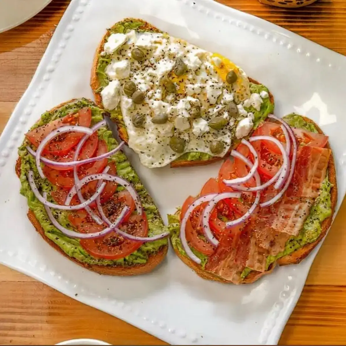 Avocado Toast on Sourdough Bread