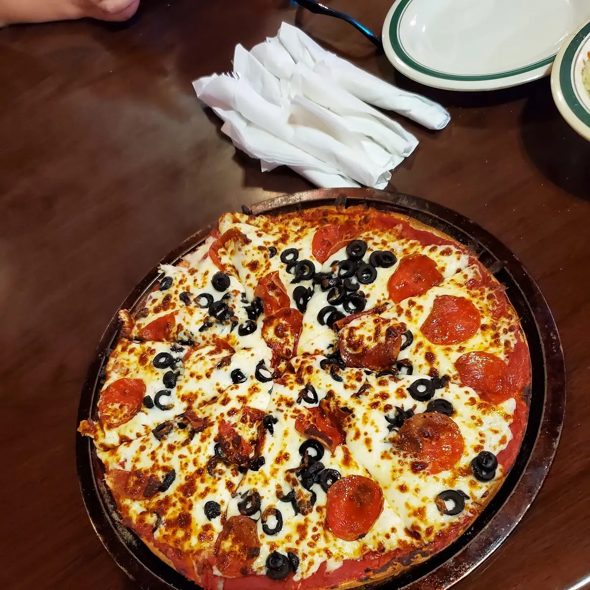 Pepperoni and Black Olive
