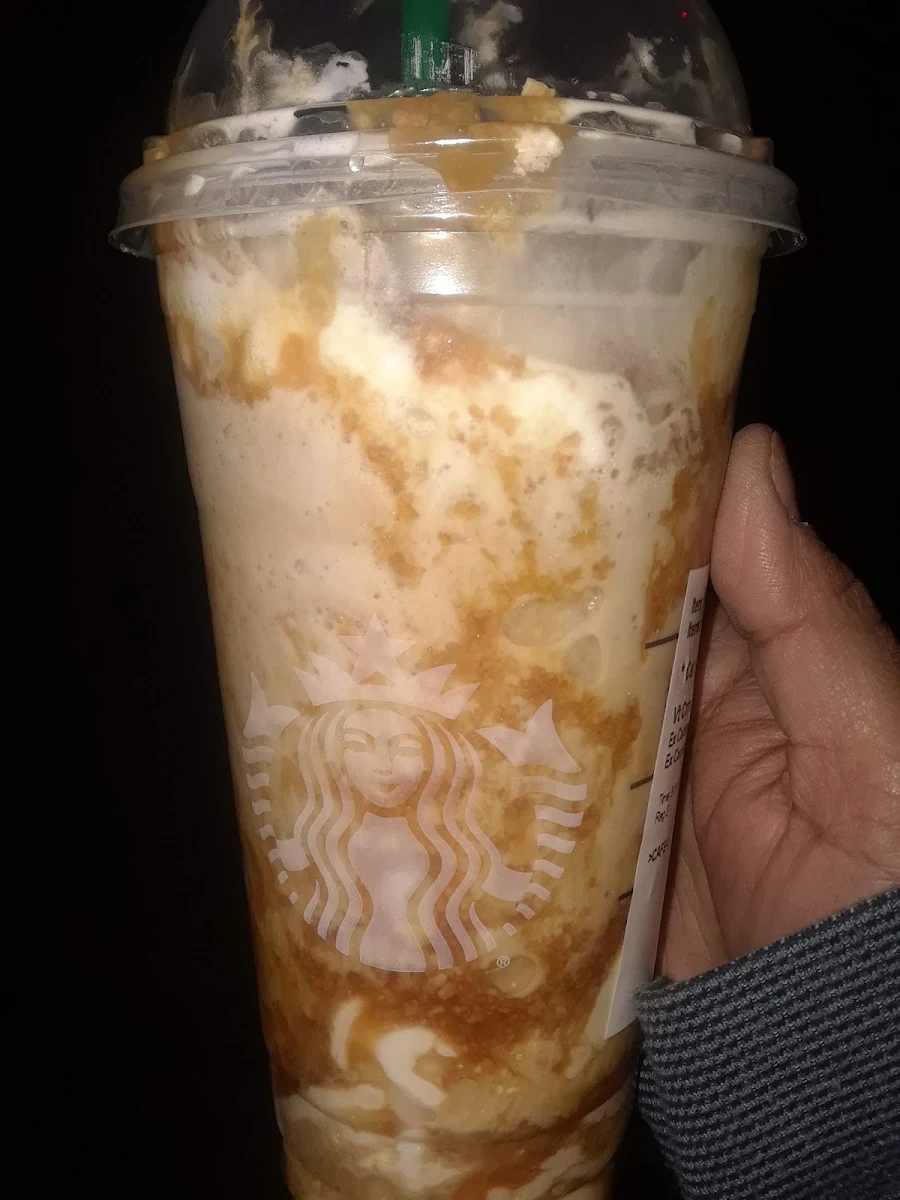 Caramel Ribbon Crunch Frappuccino Blended Beverage