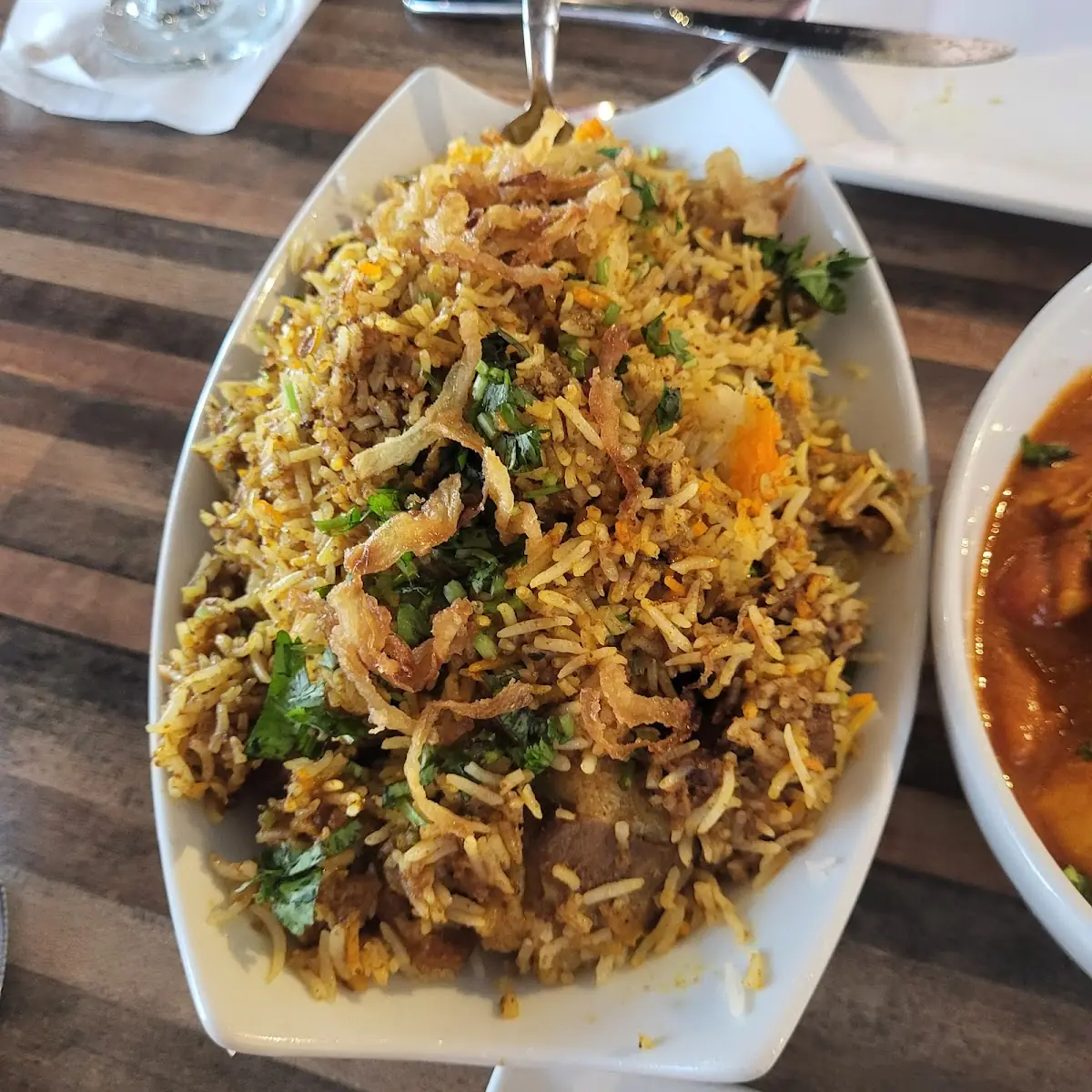 Lamb and Goat Biryani